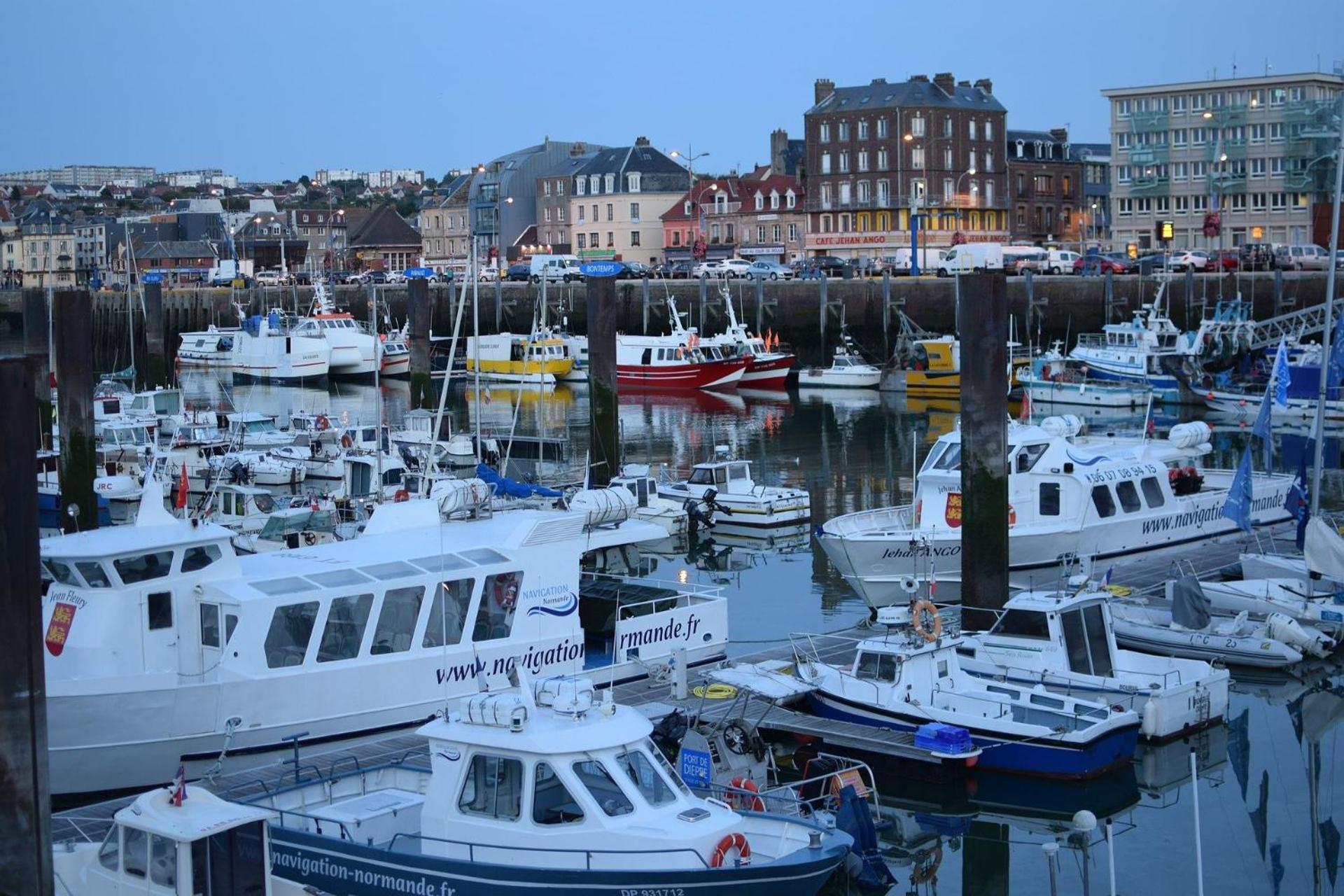 Le Nid Dieppois - Sur Les Quais De Dieppe, Entre Port & Plage المظهر الخارجي الصورة